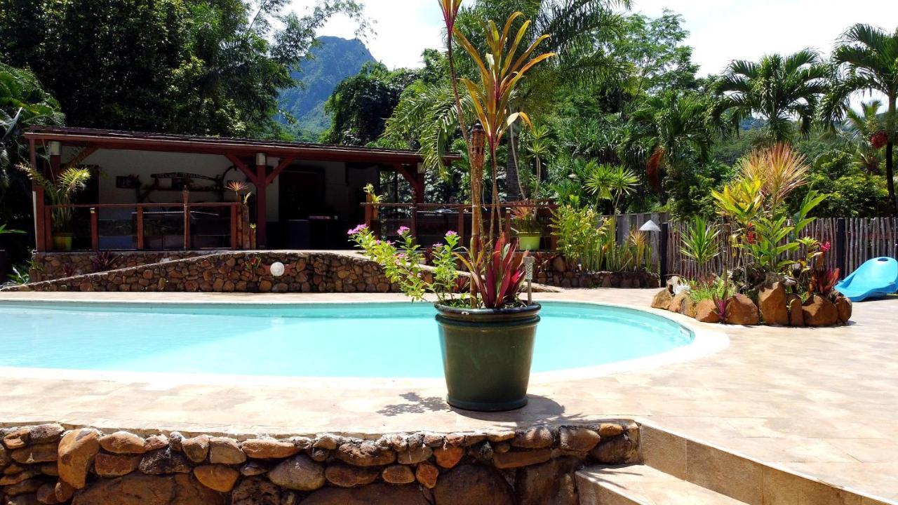 Eco Lodge Village Temanoha Paopao Exterior foto