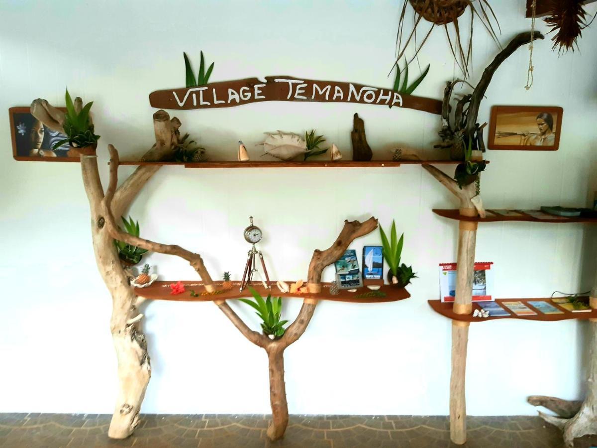 Eco Lodge Village Temanoha Paopao Exterior foto